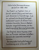 Standbohrmaschine-Lauf-Text